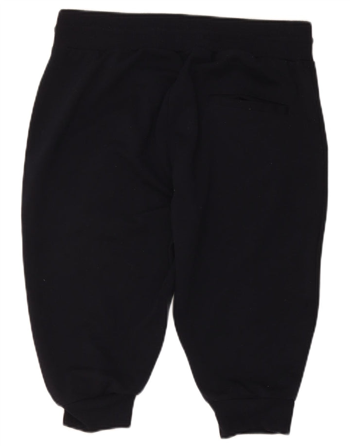 Zara Mujer Bermudas Sport Shorts Large Azul Marino Poliéster
