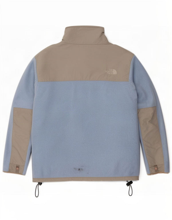 The North Face Chaqueta polar extragrande para mujer UK 10 Small Blue Colourblock