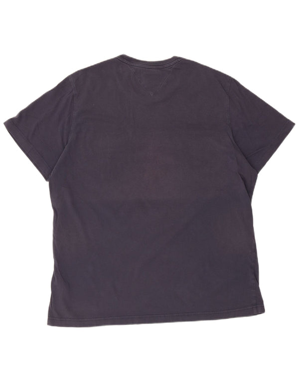 Tommy Hilfiger Camiseta Hombre Top XL Azul Marino Algodón