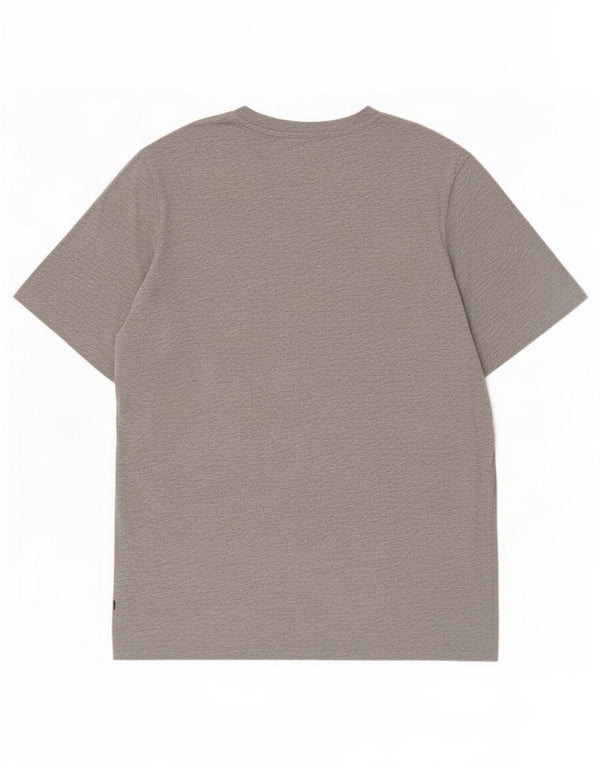 Jack & Jones Hombre Camiseta Top Grande Gris Algodón