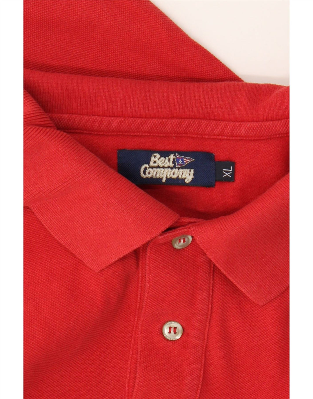 Polo Best Company Hombre XL Rojo