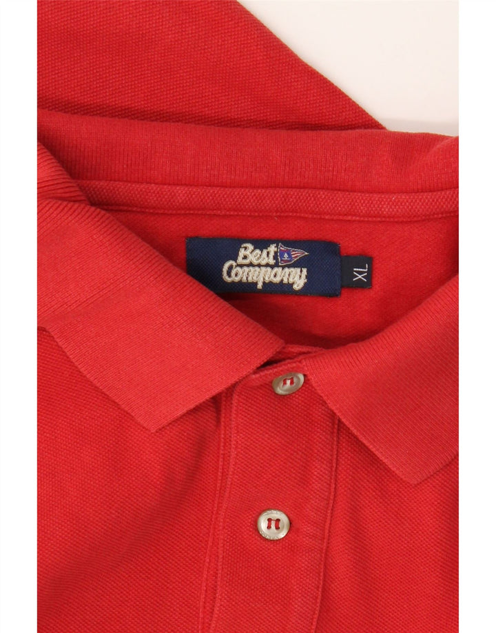 Polo Best Company Hombre XL Rojo