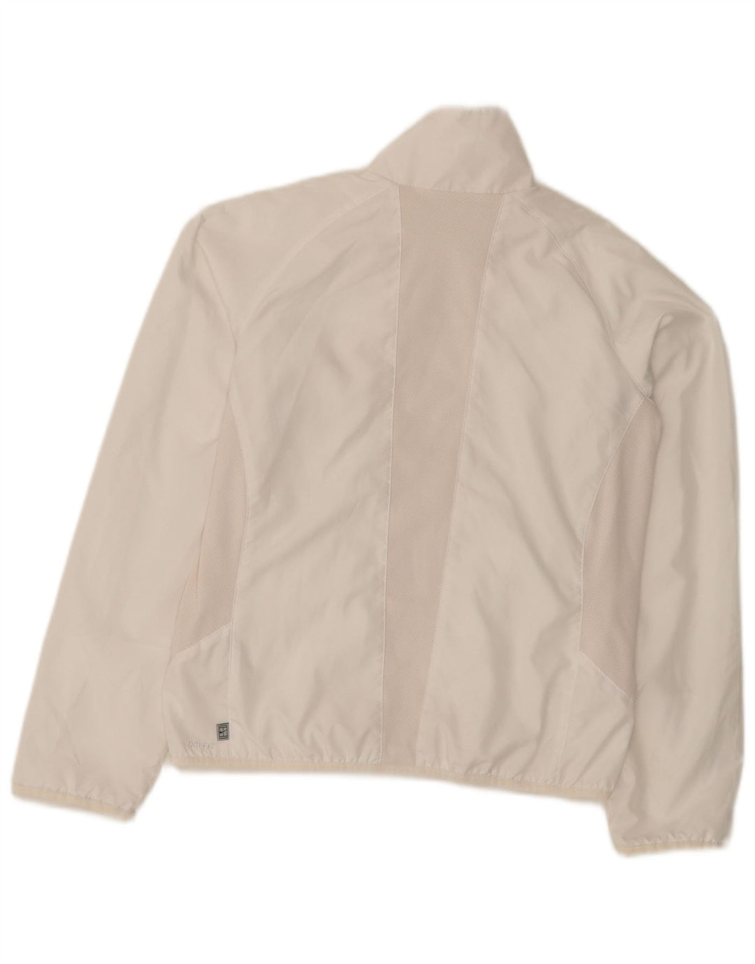 NIKE - Chaqueta de chándal para mujer, talla 40, poliéster blanco mediano