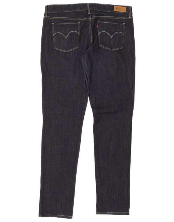 Vaqueros pitillo con curva ligera para mujer Levi's W32 L34 Algodón azul marino