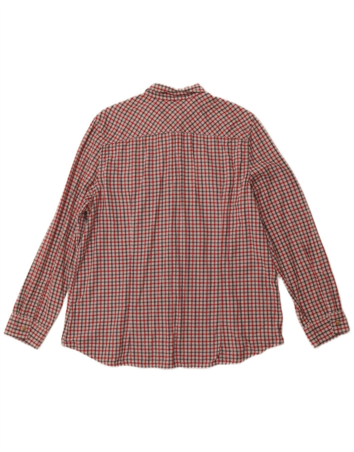 Eddie Bauer Camisa para mujer UK 40 XL Algodón a cuadros multicolor