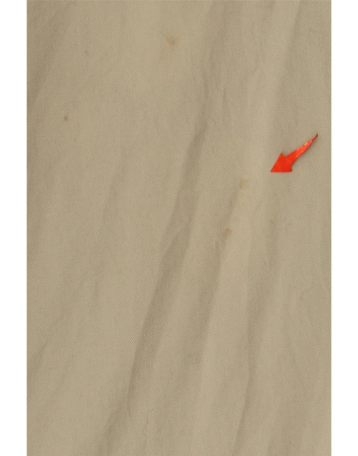 Marks & Spencer Pantalón chino recto azul Harbor para hombre W38 L31 Beige