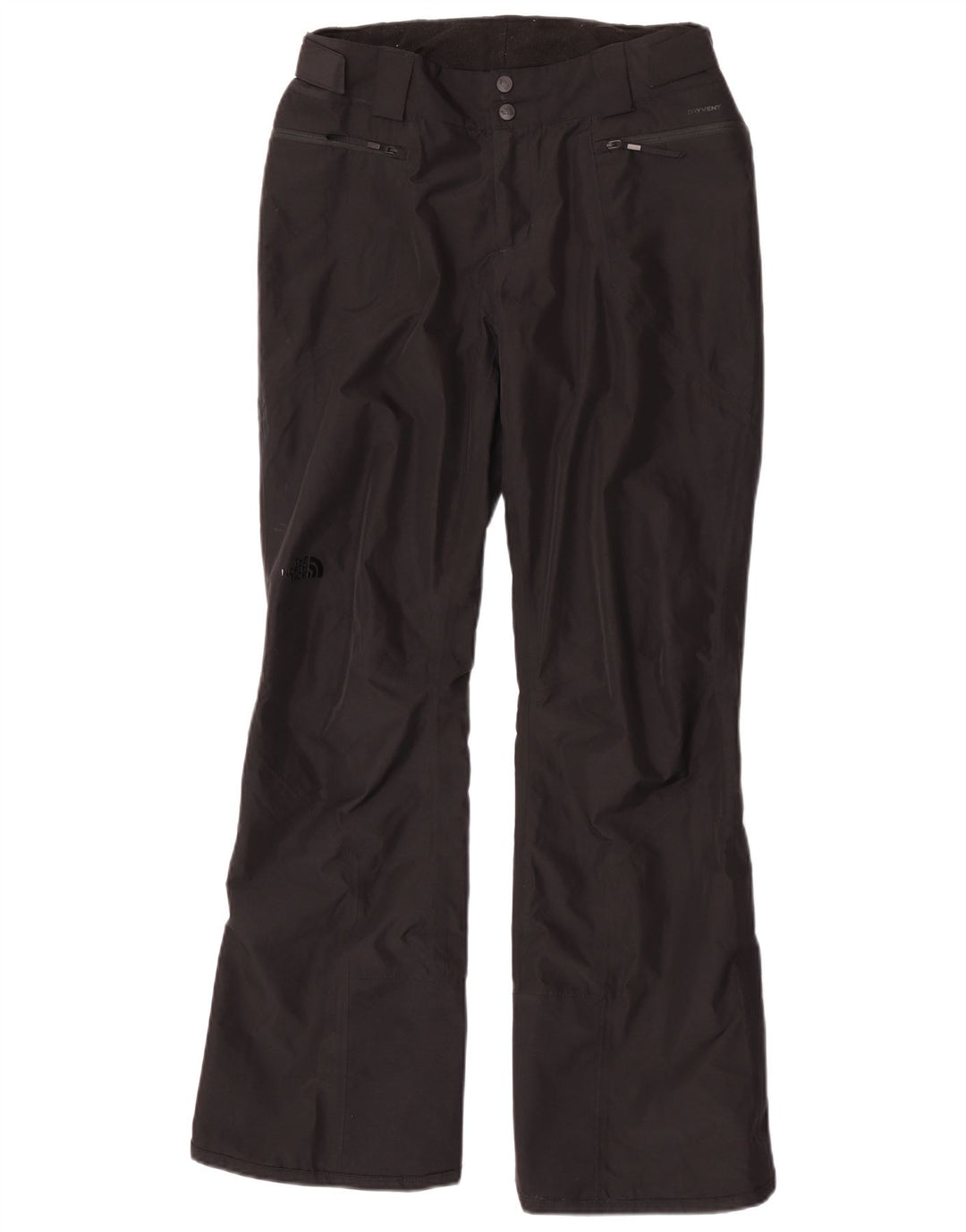 The North Face Pantalón Cortavientos Bootcut Mujer Mediano W28 L32 Negro