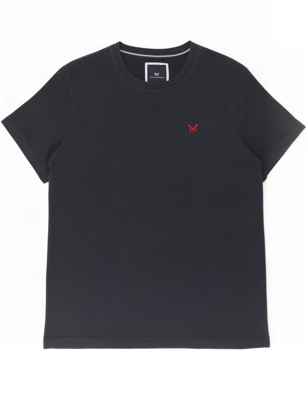 Crew Clothing Camiseta para hombre Top Grande Azul Marino Algodón