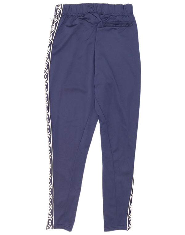 Umbro Hombre Pantalones De Chándal Gráfico Poliéster Azul Marino Medio
