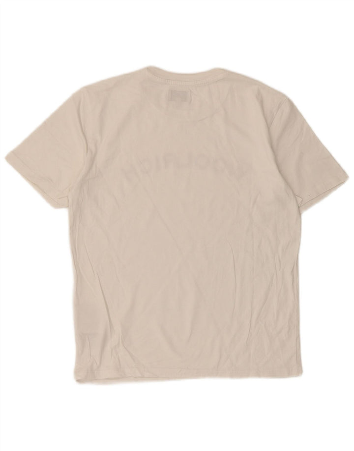 Woolrich Camiseta gráfica para niño 11-12 años Blanco Algodón