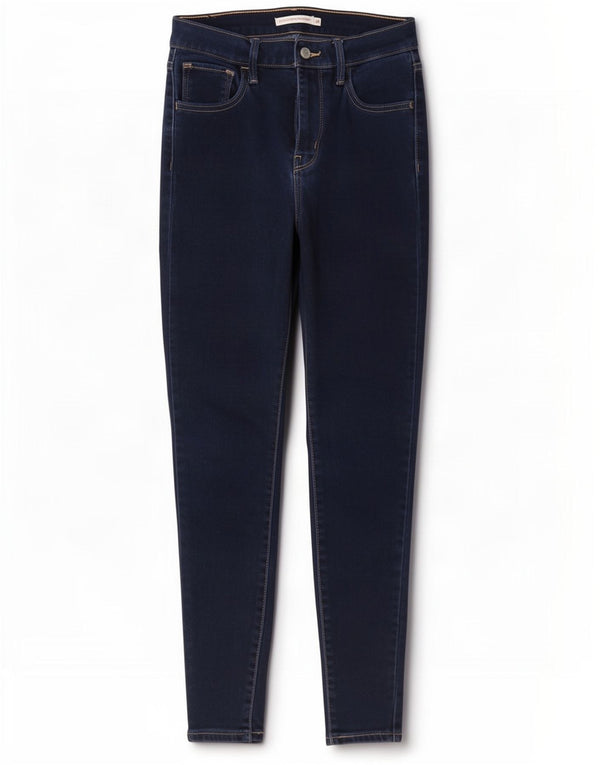 Levi's Vaqueros súper ajustados de talle alto 720 para mujer W26 L28 Algodón azul marino