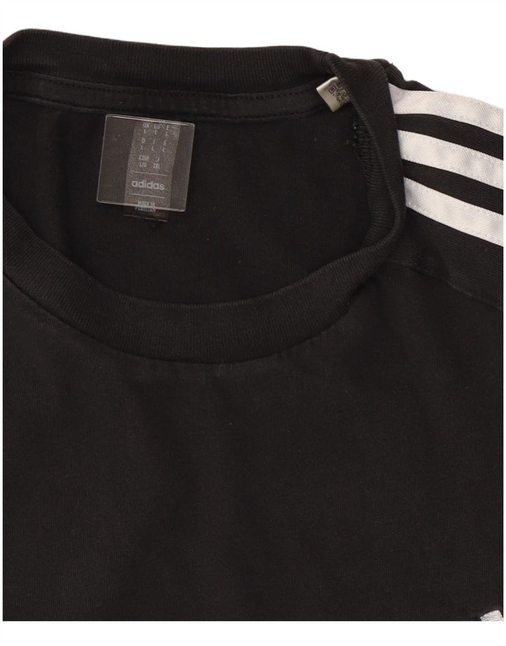 Adidas - Camiseta para hombre, talla grande, color negro