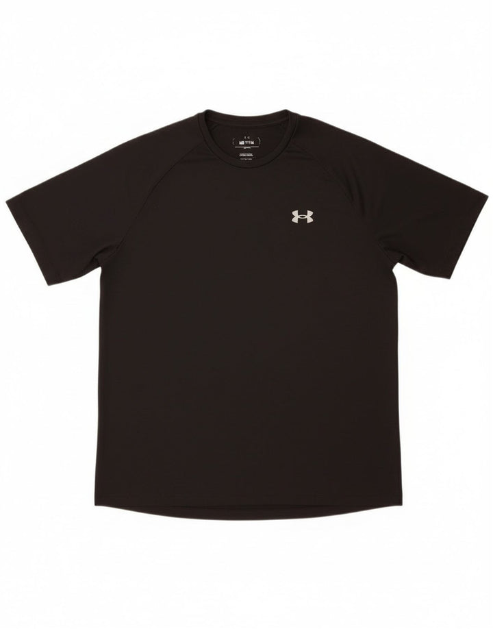 Under Armour Camiseta gráfica para hombre Top Medium Negro Poliéster