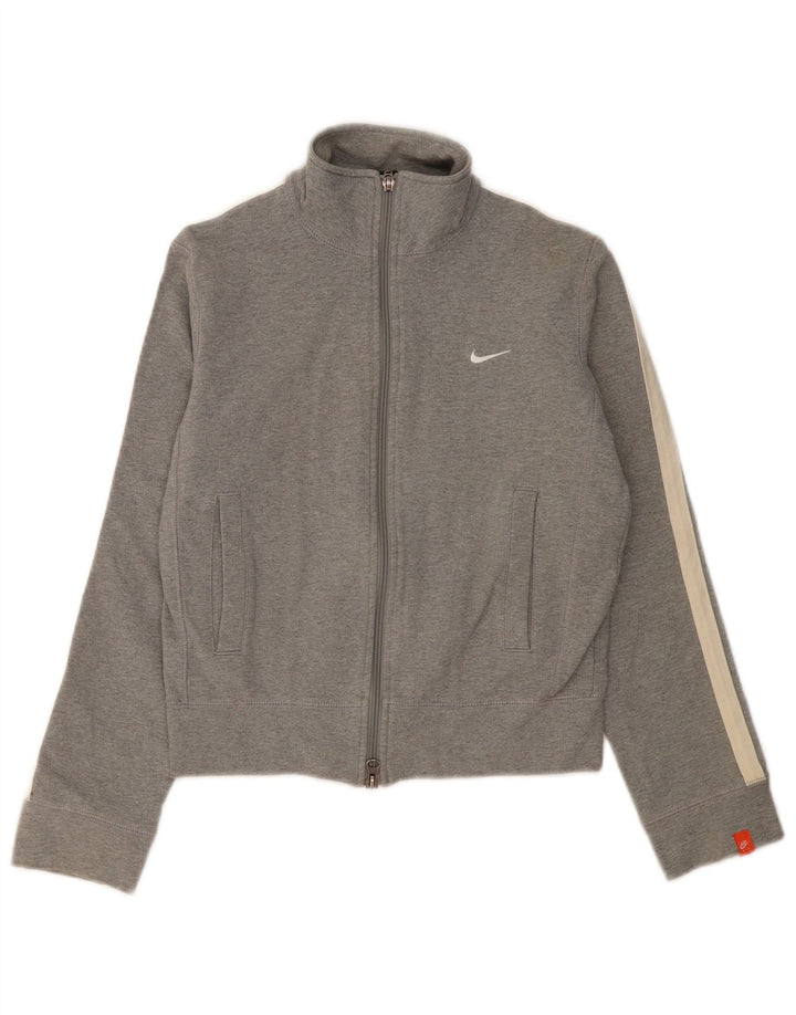 Nike - Chaqueta de chándal para mujer, talla 10/12, color gris medio