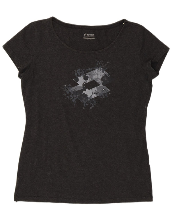Lotto Camiseta Gráfica para Mujer Top UK 40 XL Gris