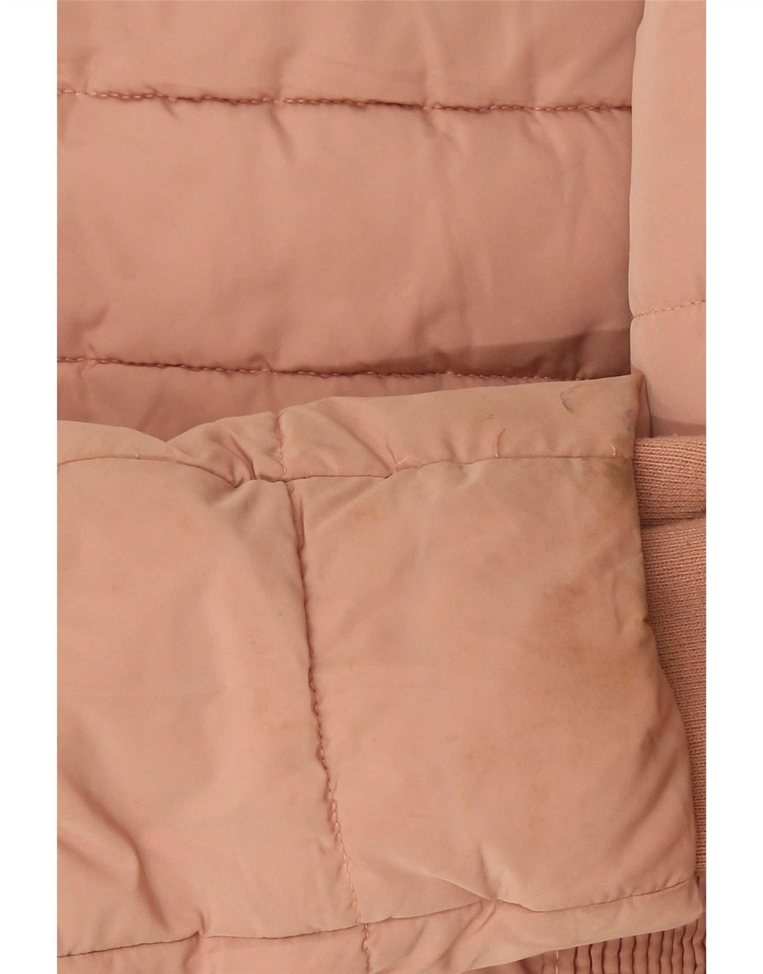 Zara Mujer Chaqueta Acolchada UK 42 Poliéster Rosa Mediano