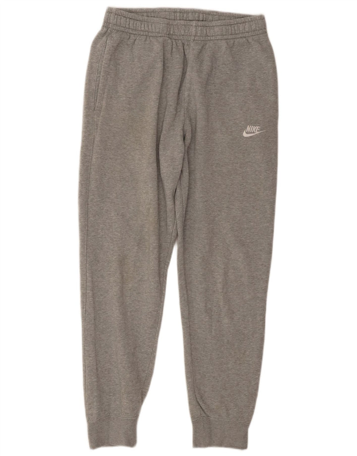 NIKE Hombre Pantalones de Chándal Joggers Gris Medio Algodón