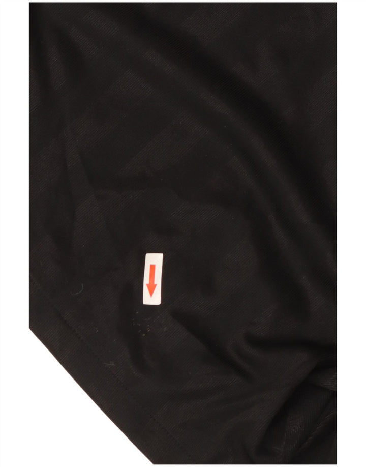 Pantalón corto deportivo Nike para hombre Poliéster a rayas negras medianas