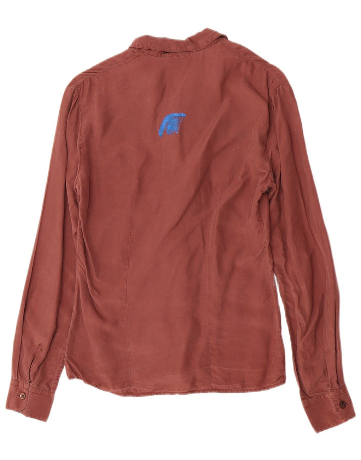 Camisa Mujer Trussardi IT 42 Marrón Medio