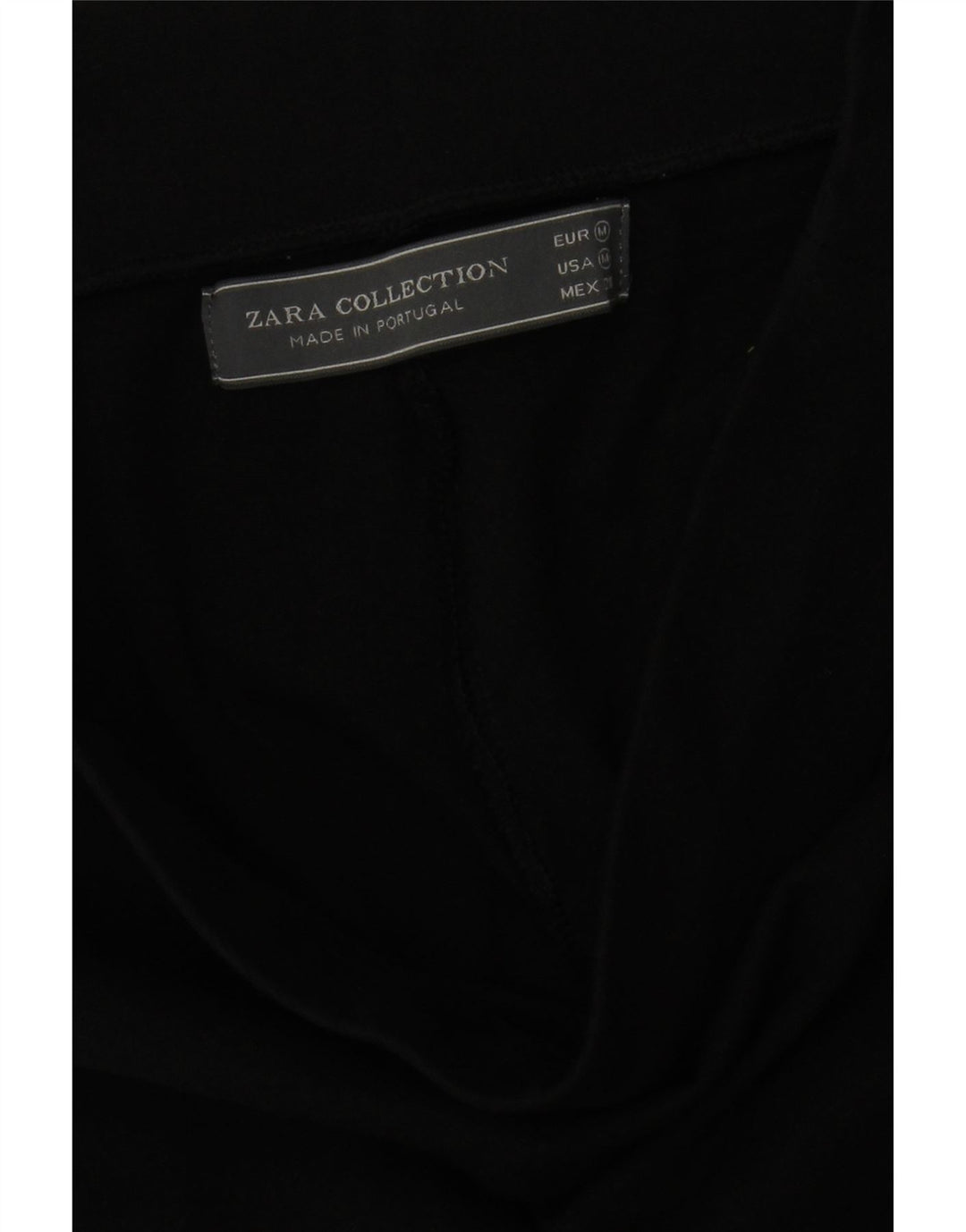 Zara Mujer Pantalones De Chándal Joggers UK 12 Medium Negro