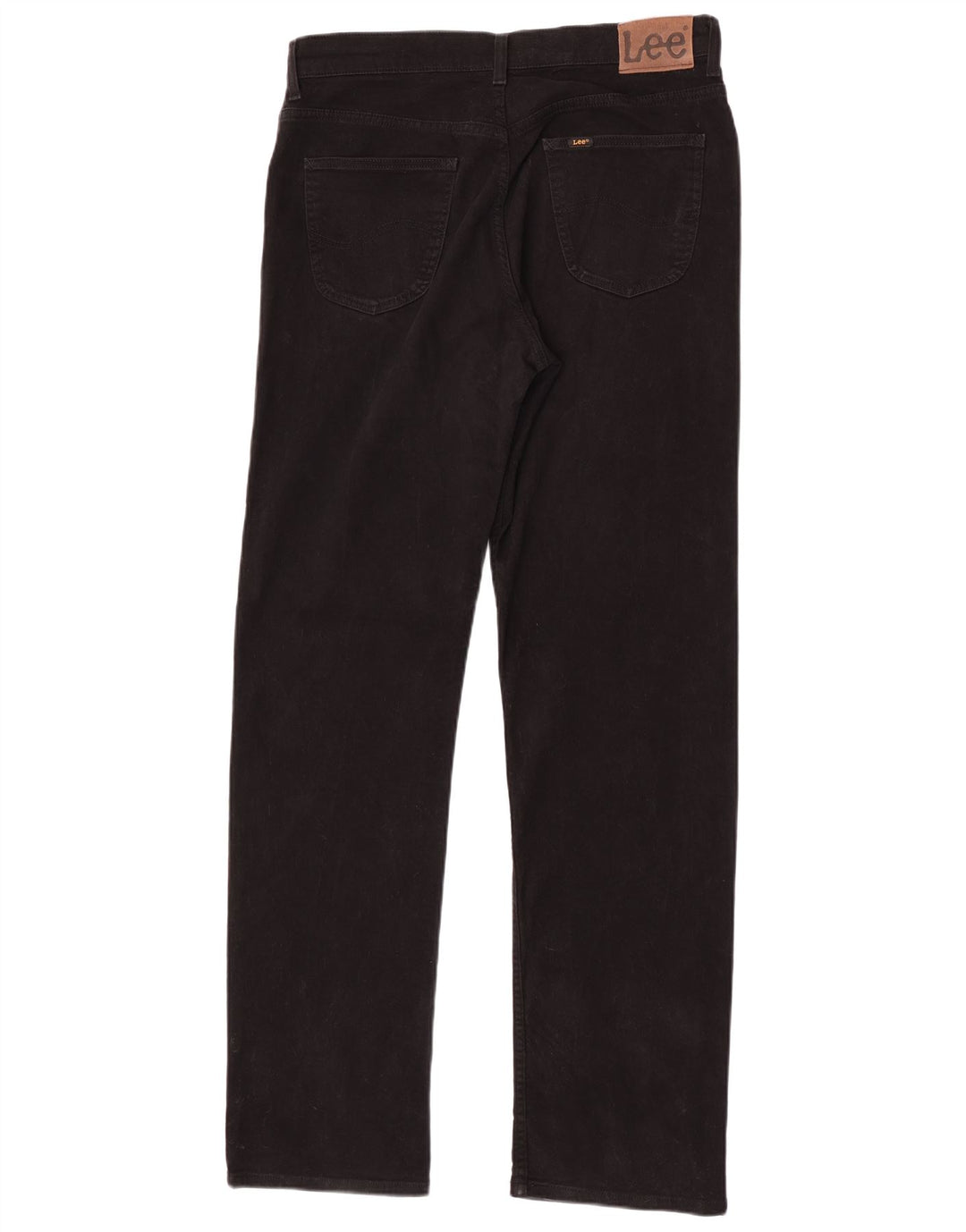Lee Vaqueros Rectos Brooklyn para Hombre W36 L36 Algodón Negro