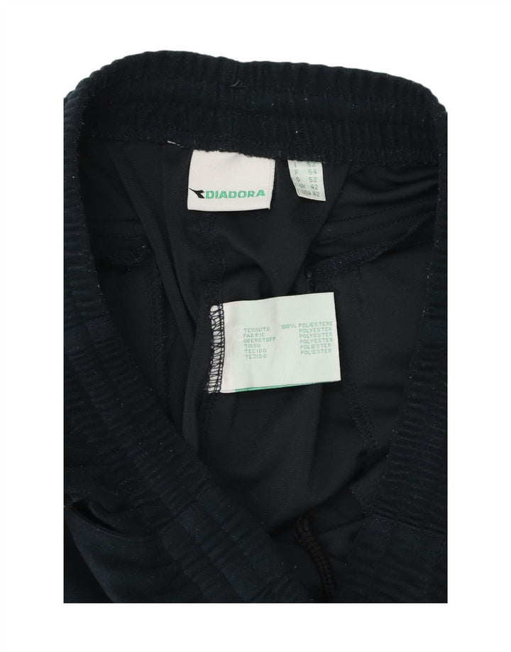 Diadora Pantalones cargo de chándal para hombre, talla 42, poliéster azul grande