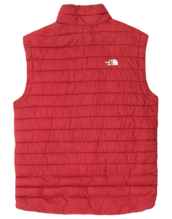 The North Face Chaleco acolchado para hombre UK 38 Poliéster granate mediano
