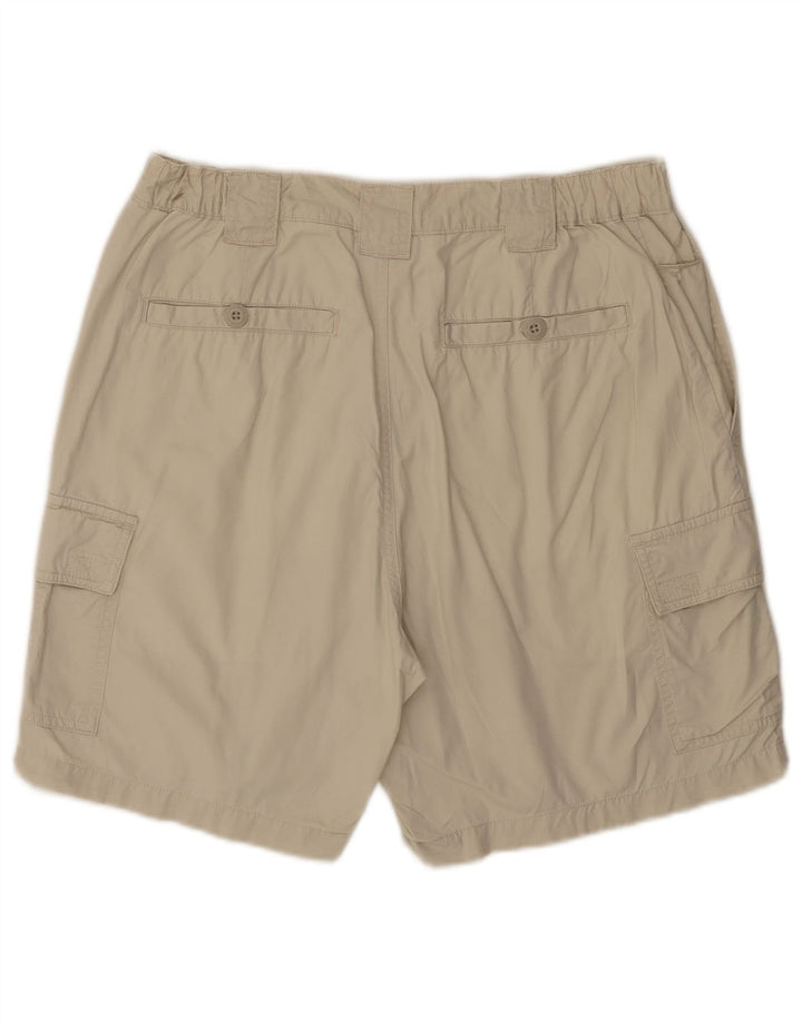 COLUMBIA Pantalones cortos cargo para hombre W32 Algodón beige medio