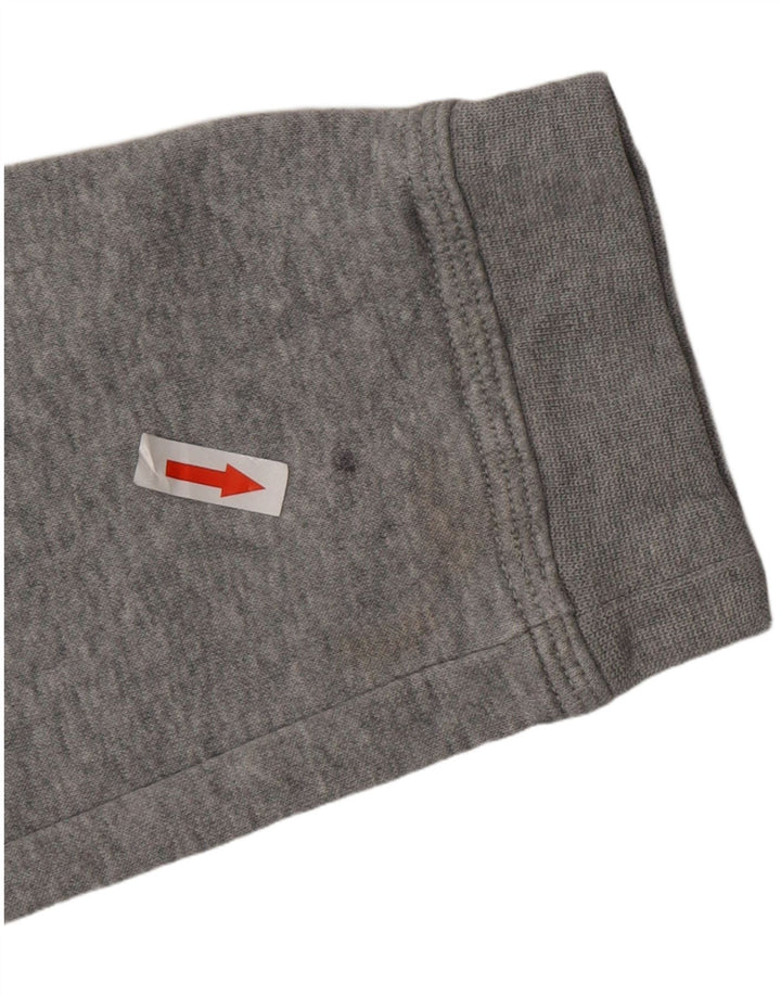 NIKE Sudadera con capucha para niños 12-13 años Grande Gris Algodón