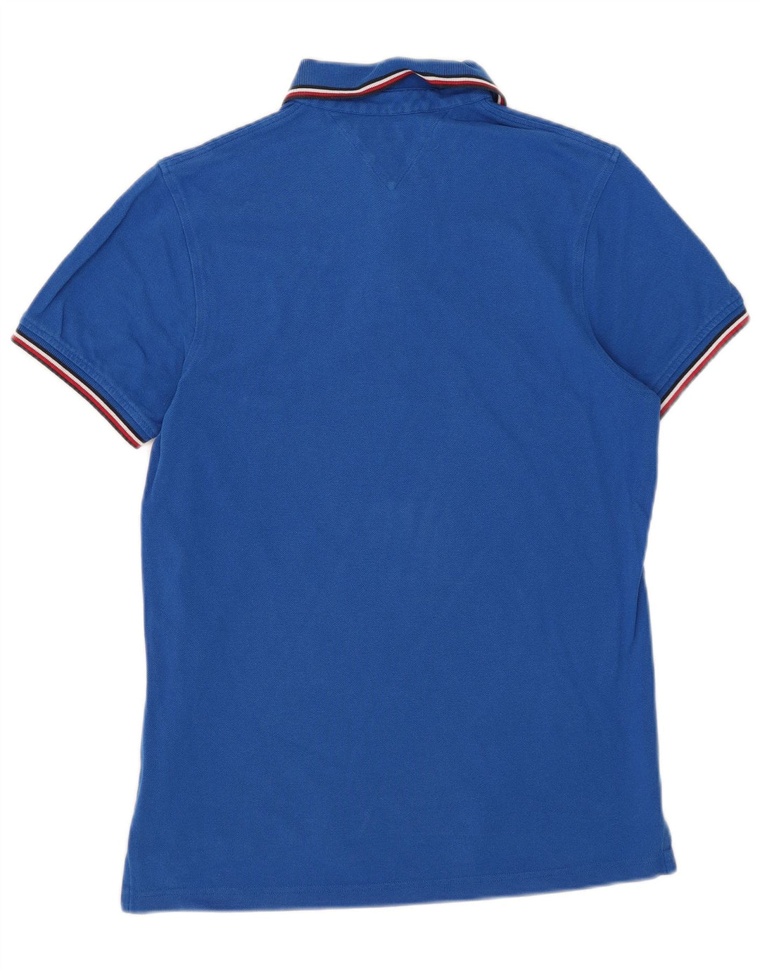 Polo Tommy Hilfiger Hombre Slim Fit Rayas Azul Medio