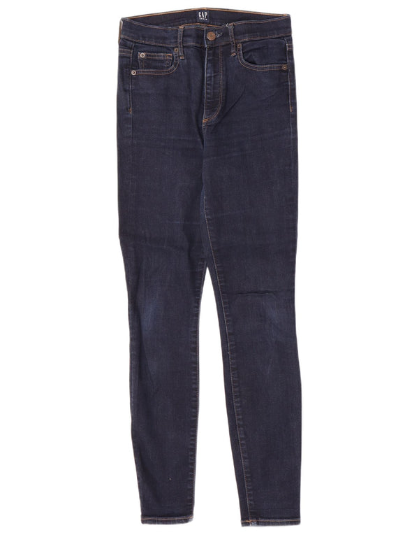 Vaqueros pitillo para mujer Gap W26 L28 Algodón azul marino