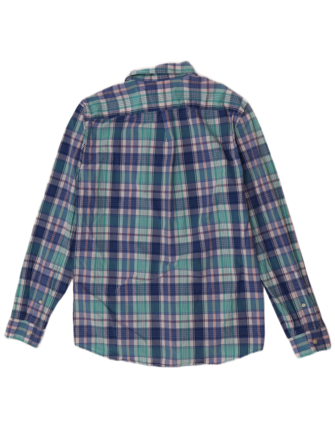 Camisa Jack Wills Hombre Classic Fit Algodón A Cuadros Azul Pequeño