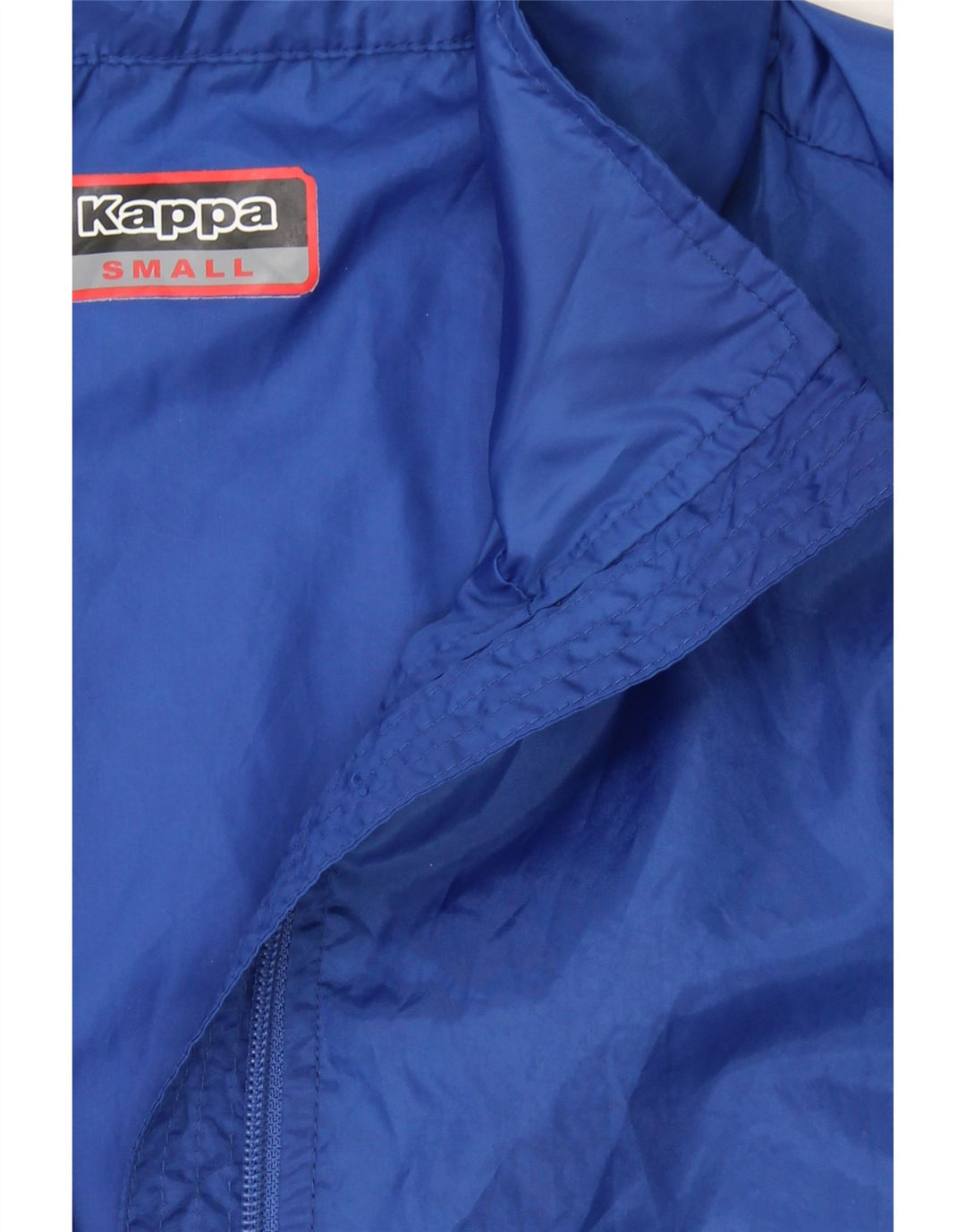 KAPPA Mens Rain Jacket UK 36 Small Blue Polyester Vintage Kappa and Second-Hand Kappa from Messina Hembry 
