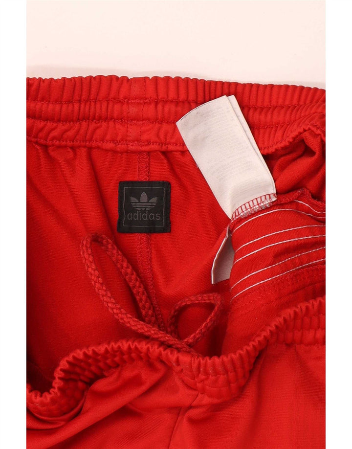 Pantalón De Chándal Adidas Hombre Mediano Rojo Poliéster
