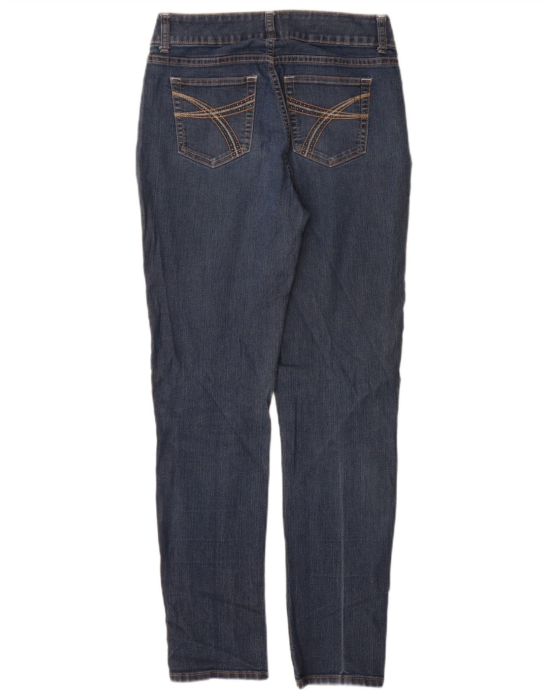 LEE Vaqueros ajustados de talle medio para mujer, talla 6, mediana, W26, L30, algodón azul