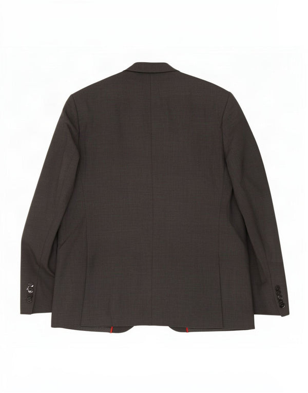 Marks & Spencer Chaqueta tipo blazer de 2 botones para hombre UK 46 XL Poliéster negro