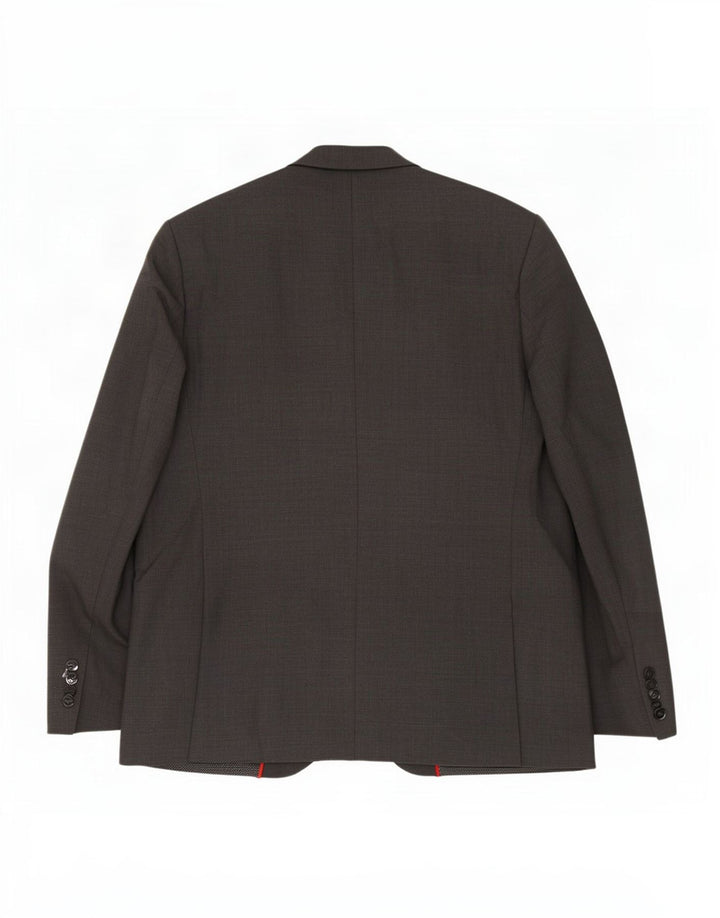 Marks & Spencer Chaqueta tipo blazer de 2 botones para hombre UK 46 XL Poliéster negro