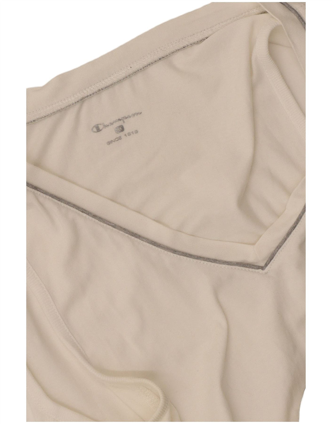 Champion Camiseta sin mangas para mujer UK 40 Medium White Colourblock