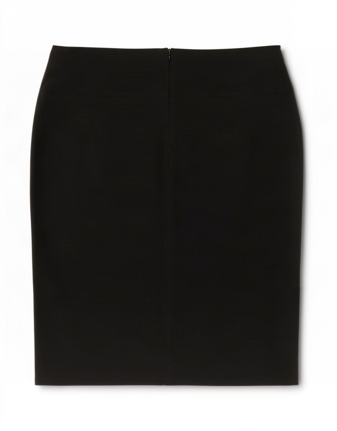 Zara Falda Lápiz Mujer EU 42 Grande W32 Negro