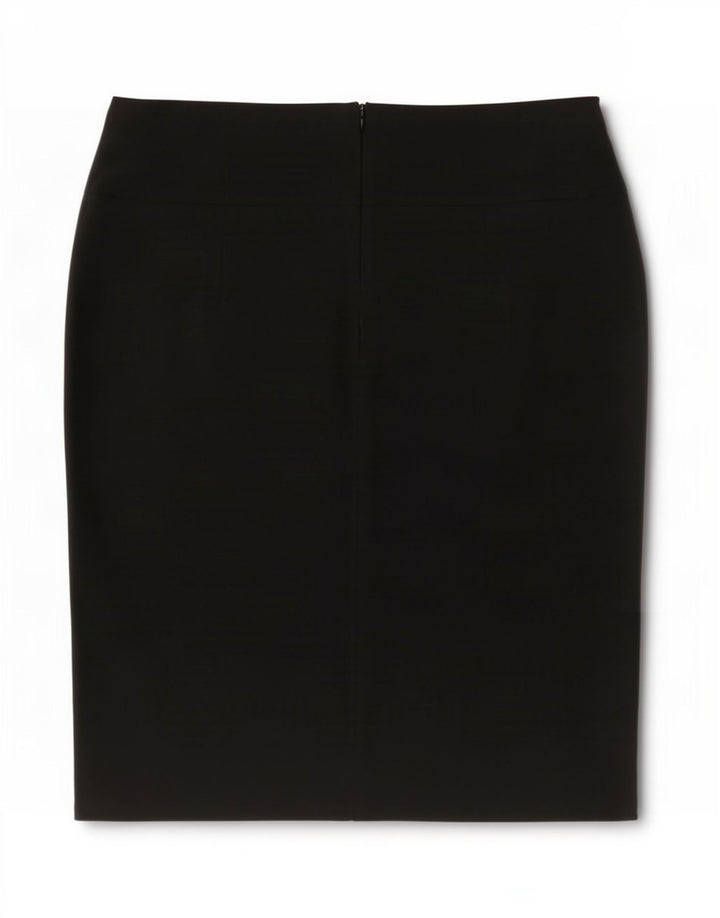 Zara Falda Lápiz Mujer EU 42 Grande W32 Negro