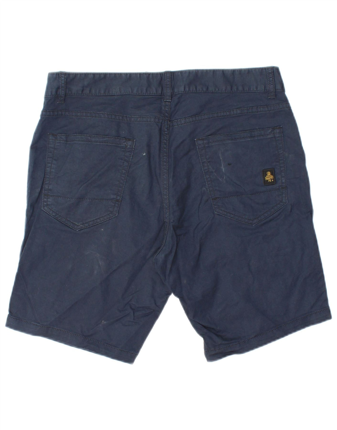 REFRIGIWEAR Pantalones cortos casuales para hombre W32 Algodón azul marino mediano