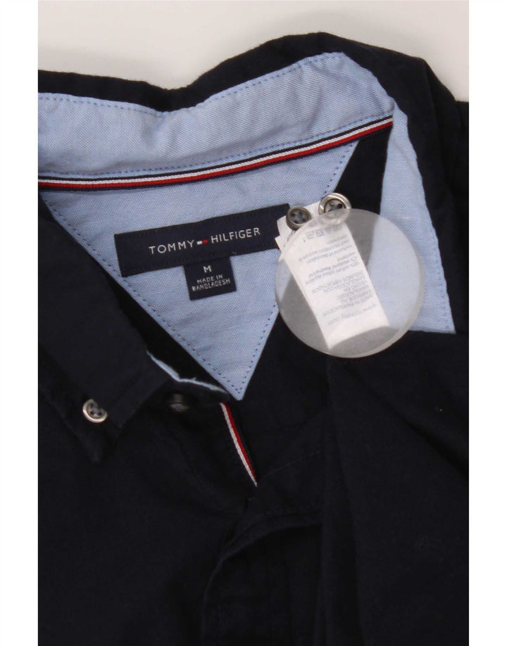 Camisa Tommy Hilfiger Hombre Algodón Azul Marino Mediano
