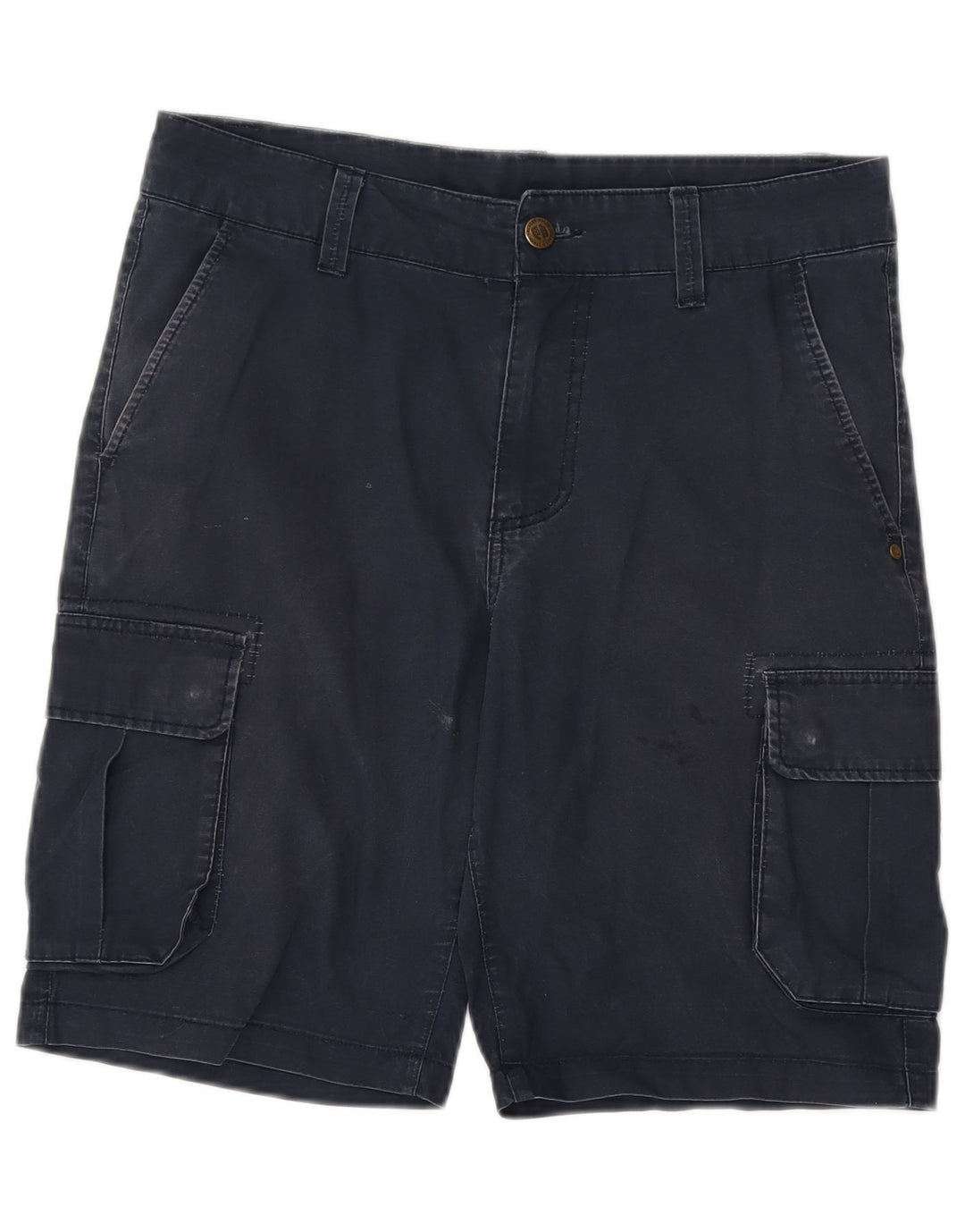 Sneaker Freak Pantalones cortos cargo para hombre medianos W32 Algodón azul marino