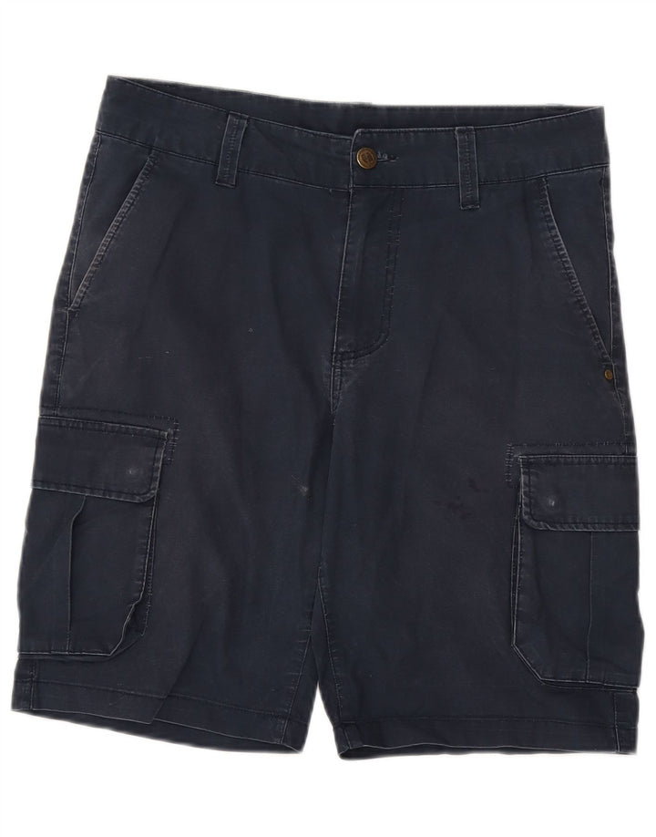 Sneaker Freak Pantalones cortos cargo para hombre medianos W32 Algodón azul marino
