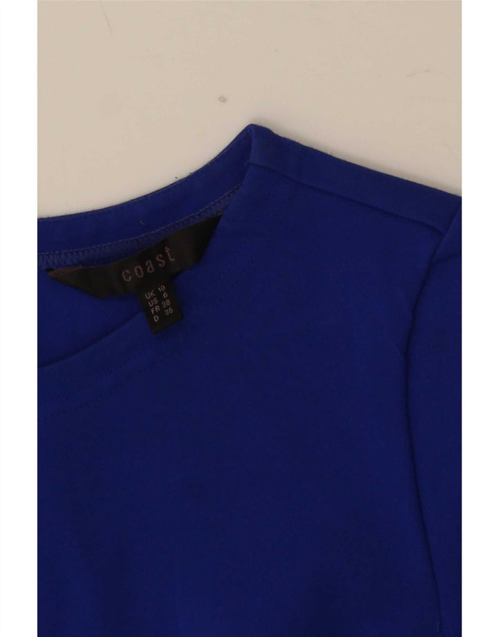 Coast Blusa para Mujer Top UK 10 Small Azul