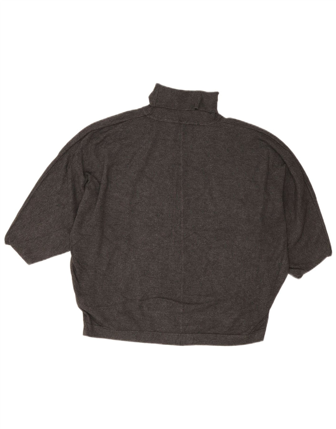 Phase Eight - Jersey corto con cuello vuelto para mujer, talla 40, color gris