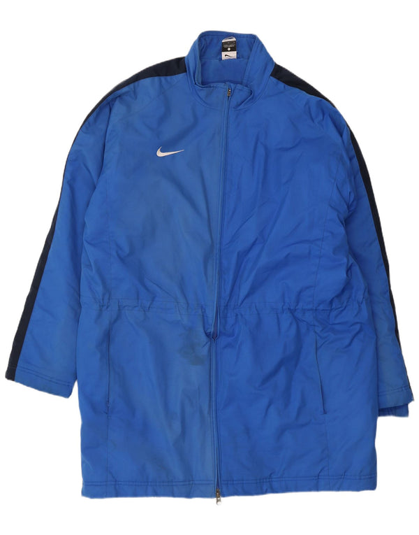 Nike Abrigo cortavientos gráfico para hombre Reino Unido 40 Grande Azul Colorblock Poliéster