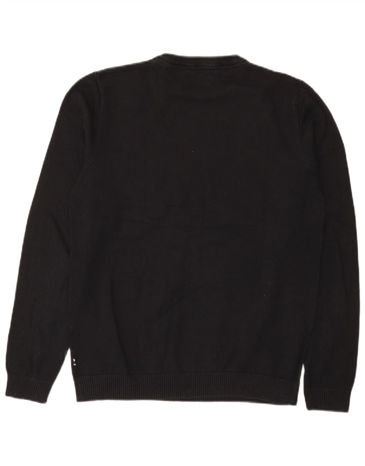 Jack & Jones Mens Crew Neck Jumper Sweater Small Azul Marino