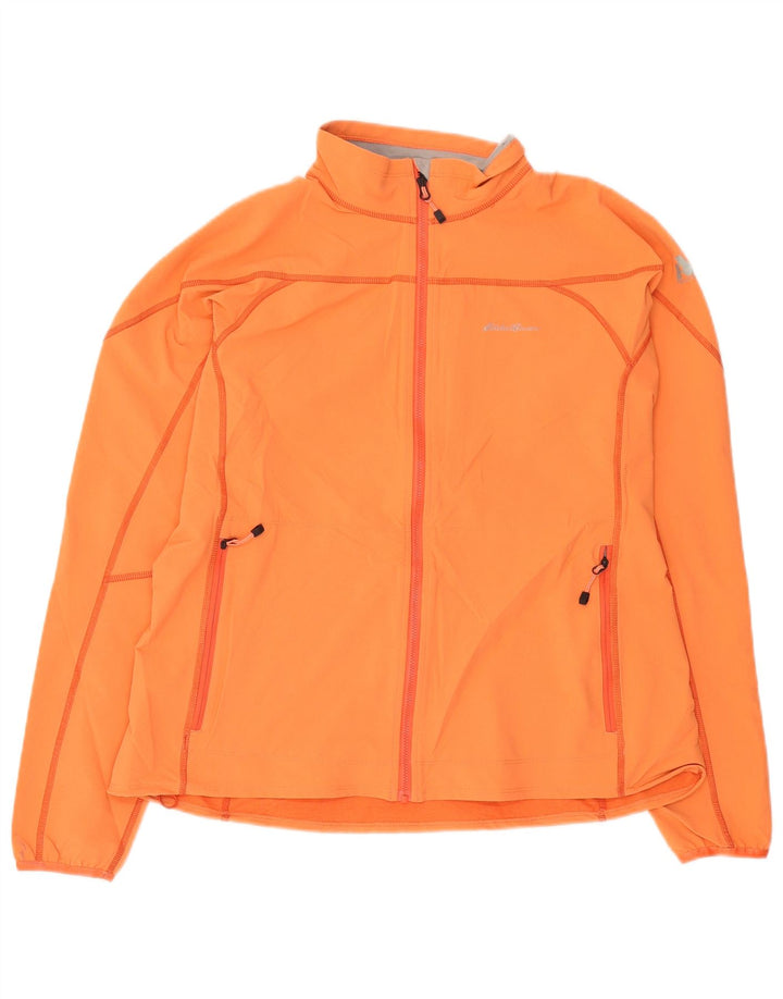 Eddie Bauer - Chaqueta de chándal para mujer, talla 40, XL, nailon naranja