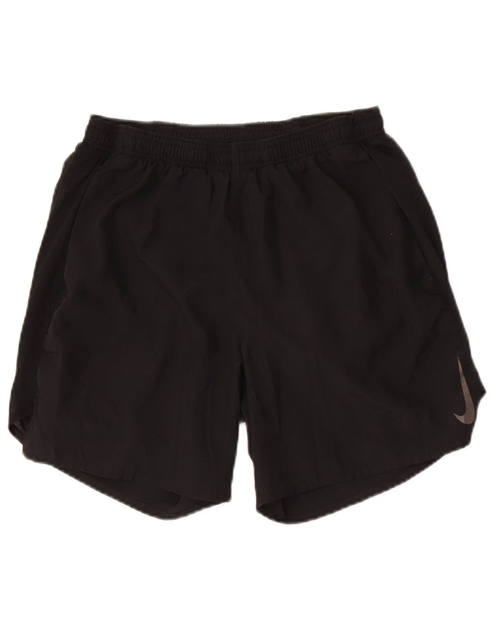 Pantalones cortos deportivos Nike Dri Fit para hombre Poliéster negro mediano